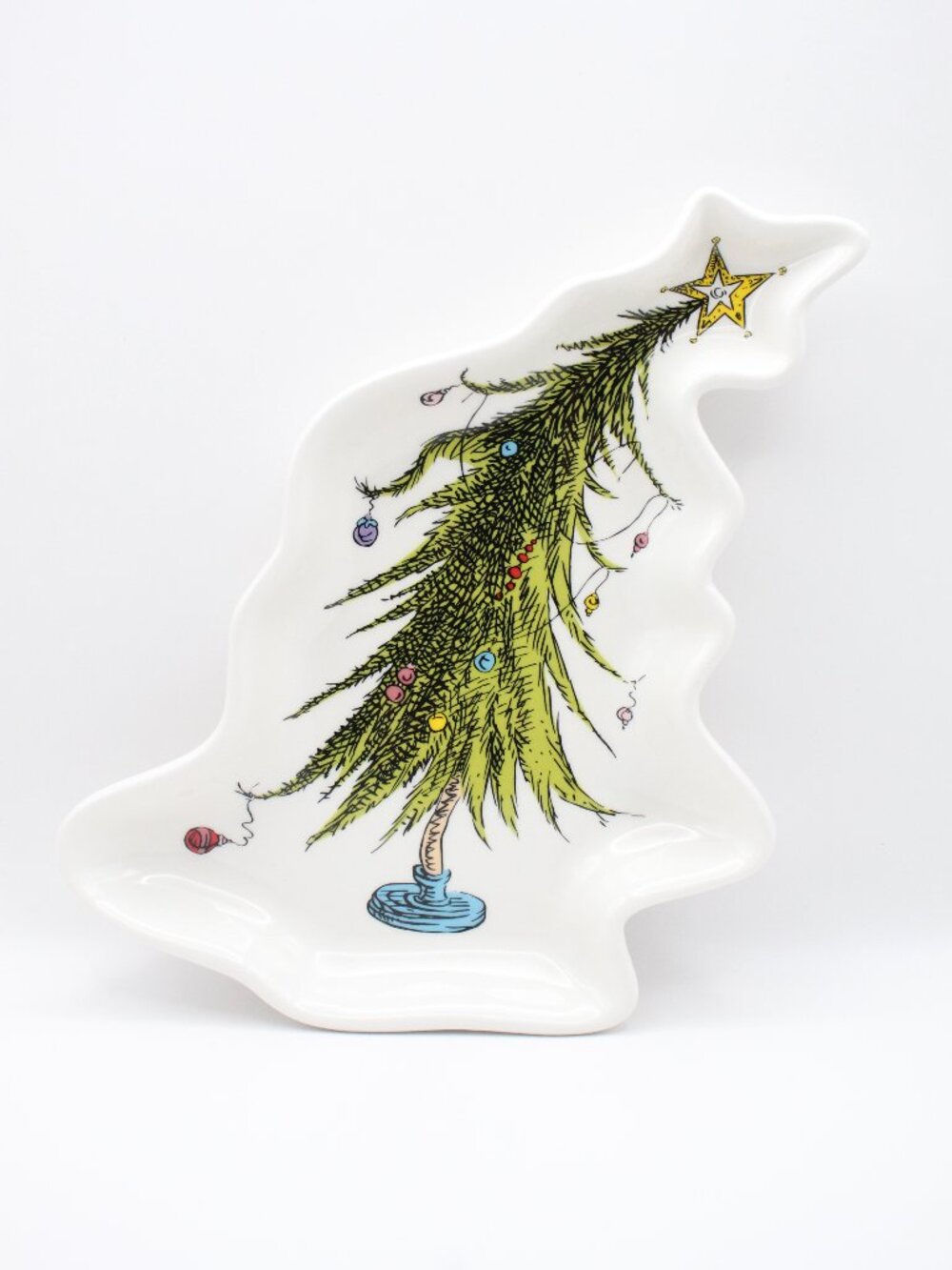 Dr. Seuss Ceramic Christmas Tree Spoon Rest